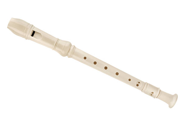 istock Recorder Flute isolated on white background 2065650845