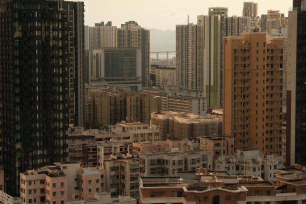 istock A crowded city, a dense cluster of building 2065665241