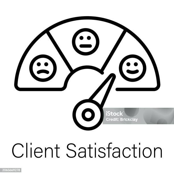 Client Multumit Simbol Client Satisfaction Stock Illustration - Download Image Now - Emoji ...