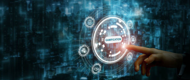 istock Gamification, game design concept. Using game mechanics points, levels, rewards to engage and motivate individuals to achieve goals. Fun and competition, increasing engagement, improving learning. 2065670392