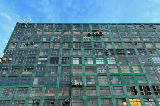 istock A crowded city, a dense cluster of building 2065696742