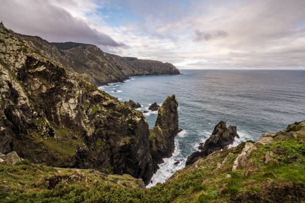 istock Cape Ortegal natural cliffs and ocean view in north of Spain. 2065696968