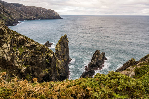 istock Cape Ortegal natural cliffs and ocean view in north of Spain. 2065697439
