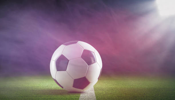 istock Soccer ball at the stadium 2065806444