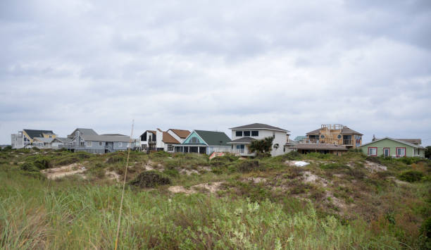 istock Homes by the ocean beach 2065843806