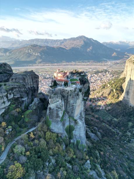 istock Panoramic view of Meteora monasteries in Greece 2065940516