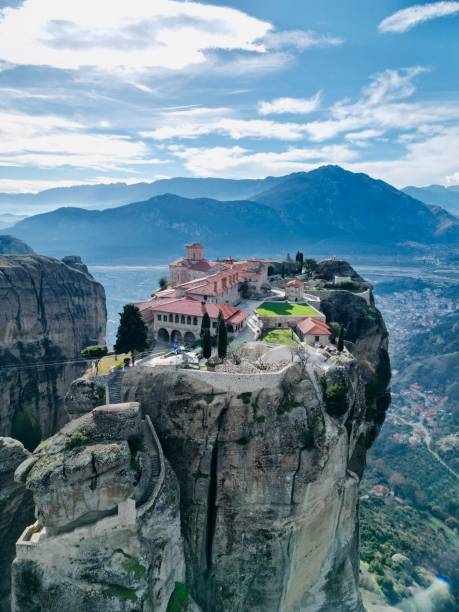 istock Panoramic view of Meteora monasteries in Greece 2065941581