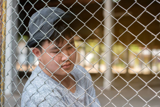 istock Boy habit at detention center 2065946051