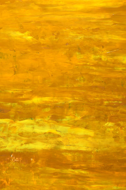 abstract art background in yellow tones to resemble a desert