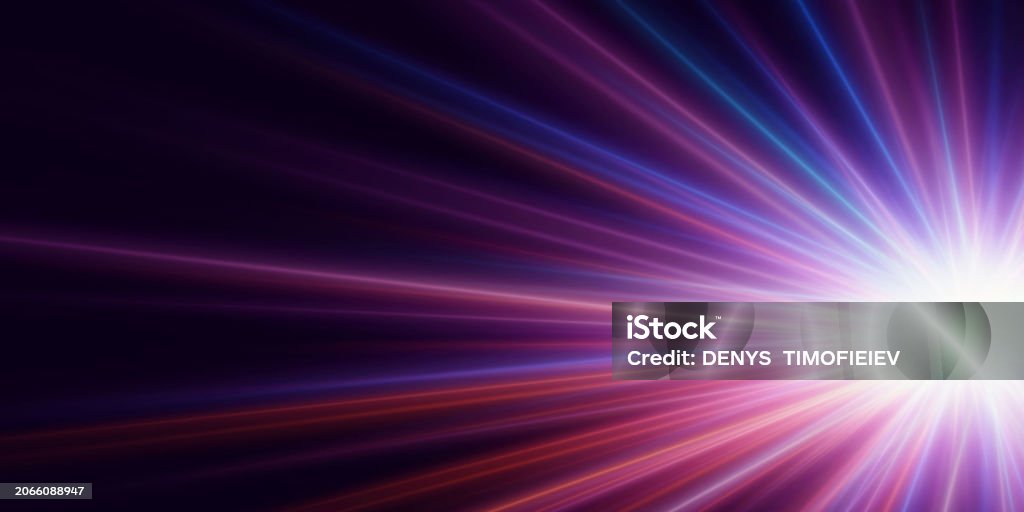 Lightful Movement Modern Abstract High Speed Motion Dynamic Light Paths Of Light Movement ...