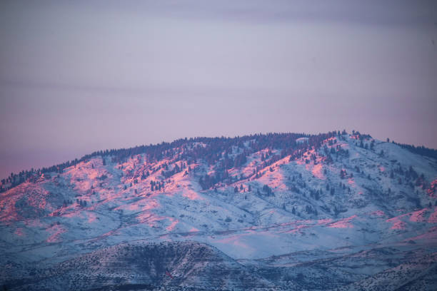 istock Snow covered foothills in Boise, Idaho 2066118448