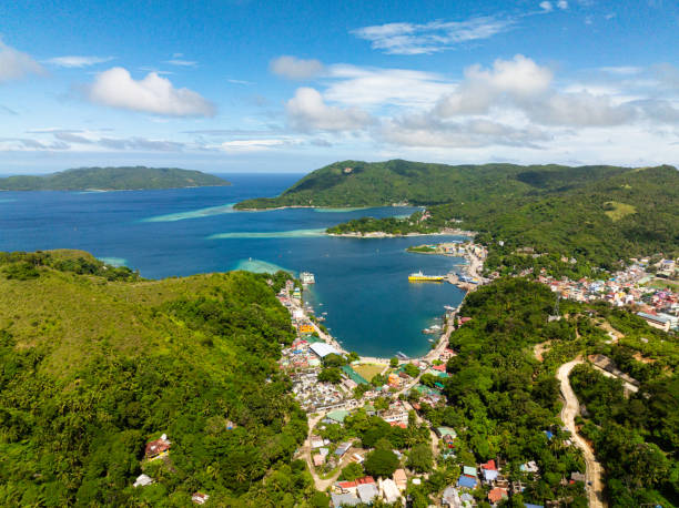 istock Coastal city in Romblon Island, Romblon, Philippines. 2066215607