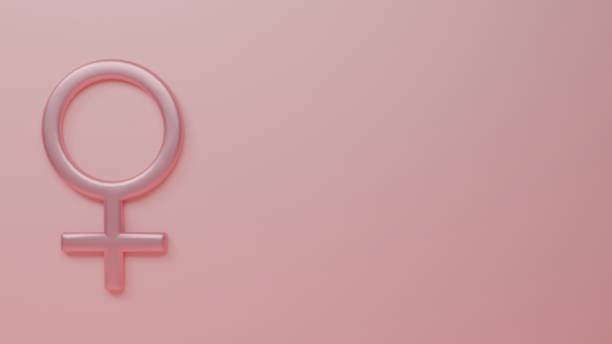 istock Female gender symbol. Women's Day March 8th. 2066291018