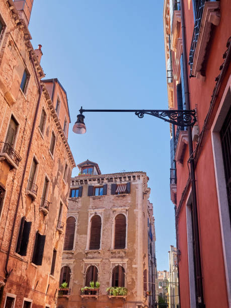 istock Old brick and stone buildings in Venice. Italy 2066336546