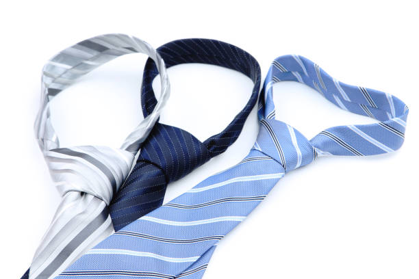 istock Colorful necktie isolated on white background 2066358587