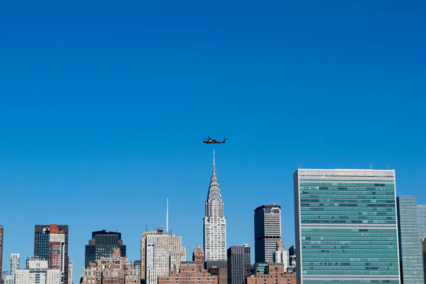 istock Blackhawk over the Chrysler Building 2066399118