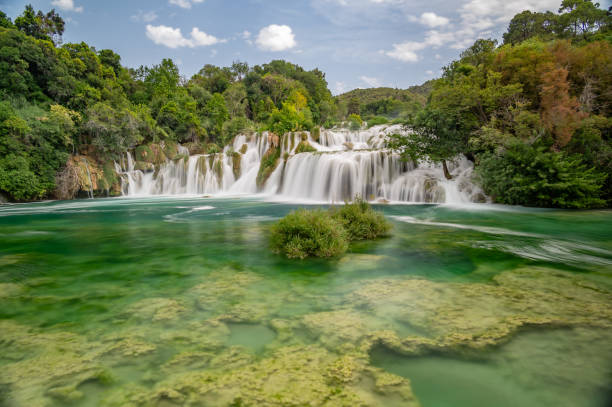 istock Waterfall in Krka National Park 2066400754