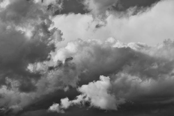Huge bold dark angry clouds rolling and rumbling over Lake Murray SC