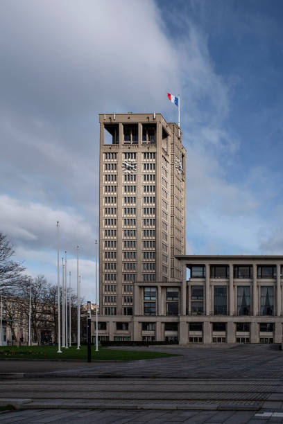 istock Modern town hall in France 2066405490