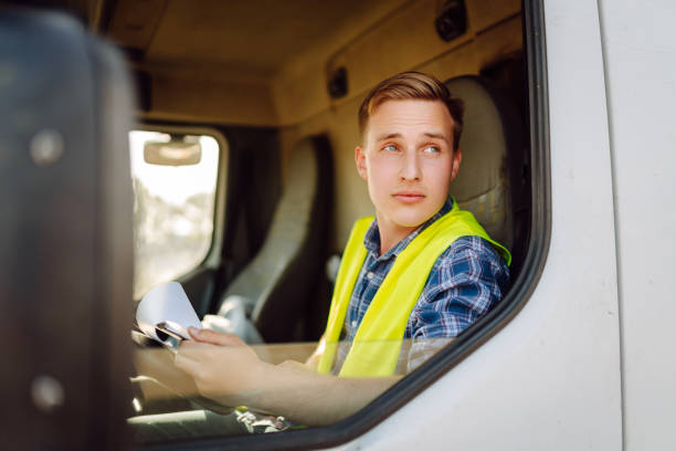 istock Truck driver job. 2066578938