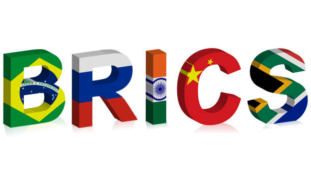 브릭스 알파벳 국가 - brics stock illustrations