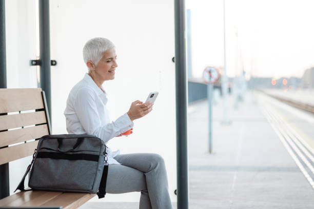 istock Everyday life of a female commuter, going to work 2066595742