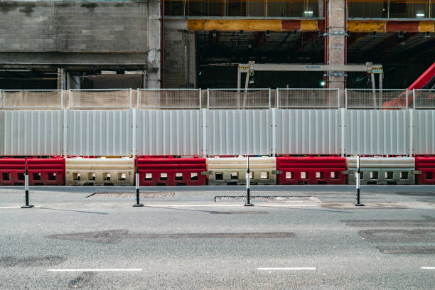 Construction Site Fence in London