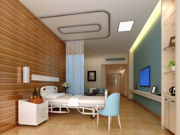 istock 3d render of hospital interior 2066662806
