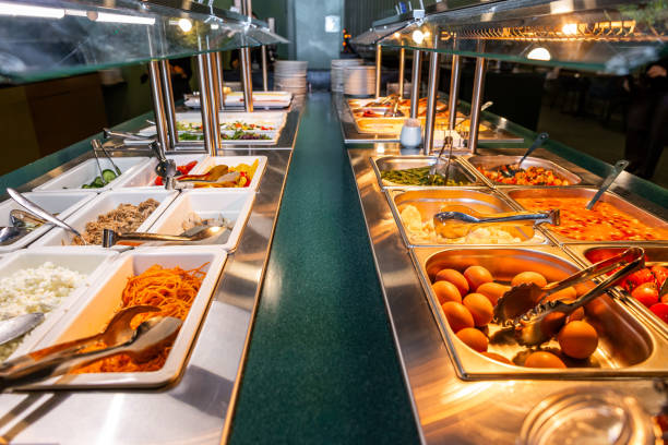 istock Varied Selection at a Self-Service Buffet Restaurant 2066704481