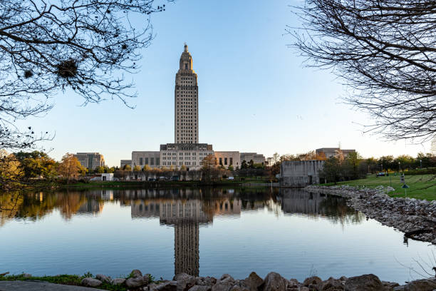 istock Louisiana State Capitol and Capitol Lake 2066863015