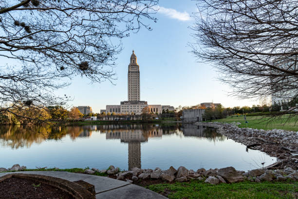 Louisiana State Capitol and Capitol Lake