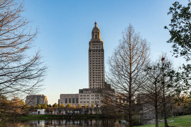 istock Louisiana State Capitol and Capitol Lake 2066864576