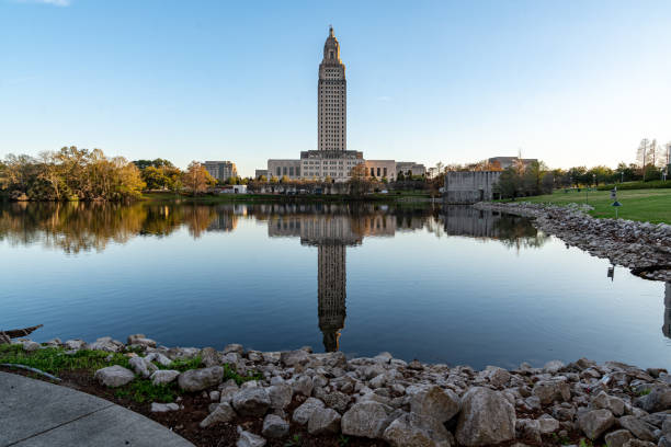 istock Louisiana State Capitol and Capitol Lake 2066864609