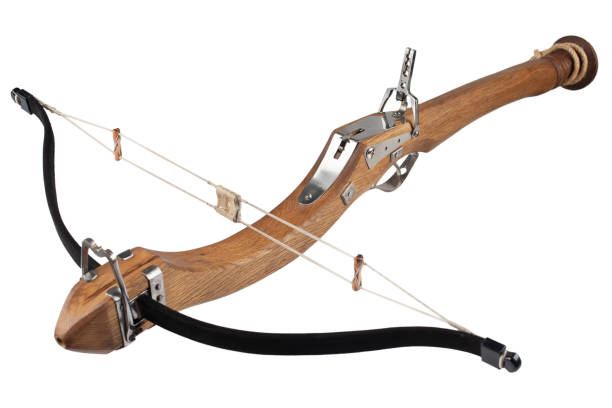 istock bullet shooting crossbow isolated on white 2066872437