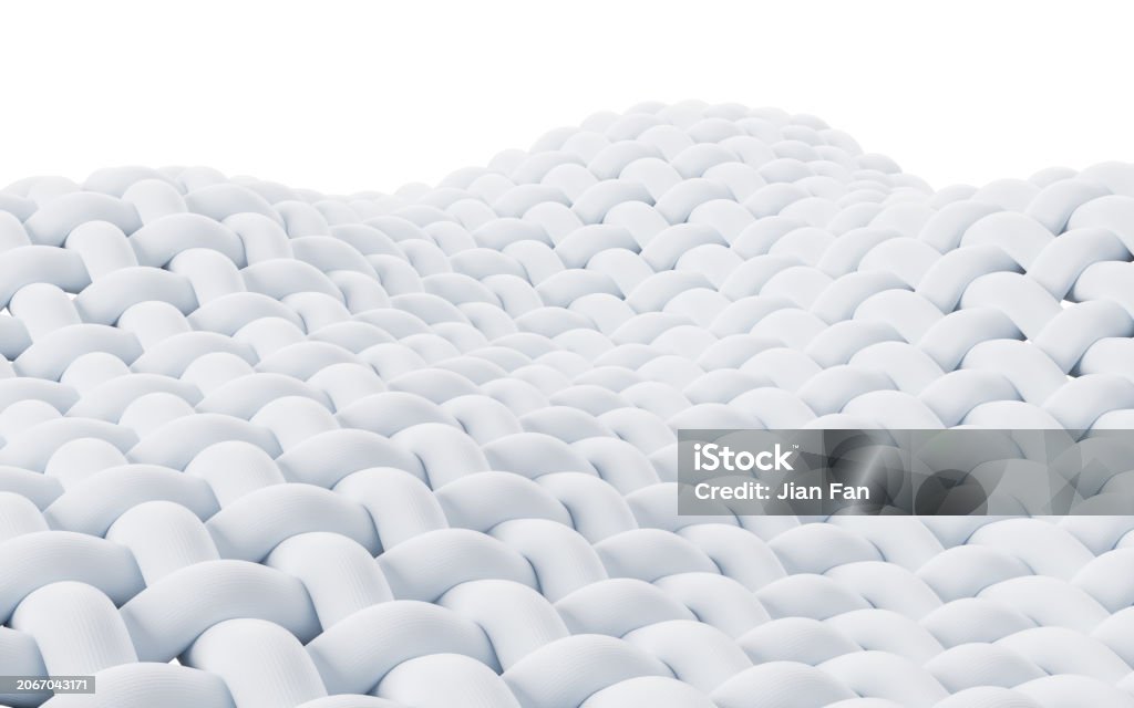 Wave Cloth Wave Cloth With Microscopic Detail 3d Rendering Stock Photo - Download ...