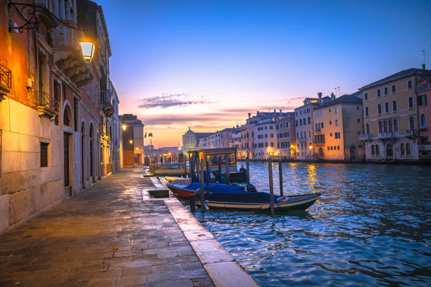 istock Scenic Canal Grande in Venice colorful evening view 2067315751