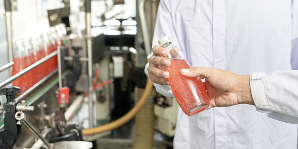 quality inspector food or beverages technician inspection about quality control food or beverages before send product to the customer. Production leader recheck ingredient and productivity.