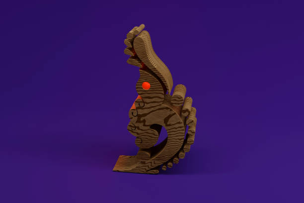 3D Rendered Strange Flower Art