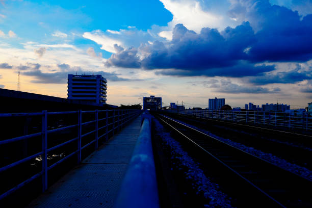 beautiful sky in bangkok