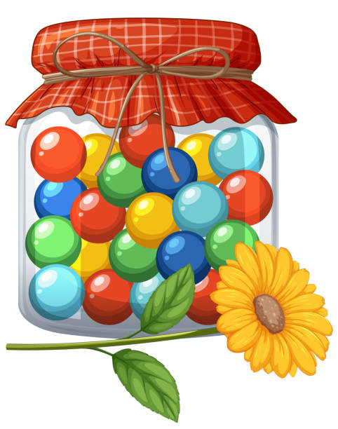 Candy Container Cartoon 50+ Glass Candy Jar Stock Illustrations, Royalty-Free Vector Graphics ...