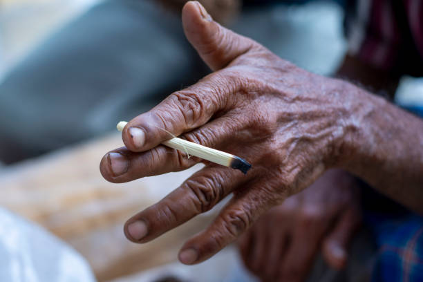 istock Acehnese tobacco smoking tradition, Indonesia 2067423340