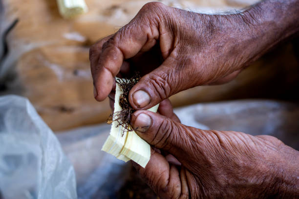 istock Acehnese tobacco smoking tradition, Indonesia 2067423341