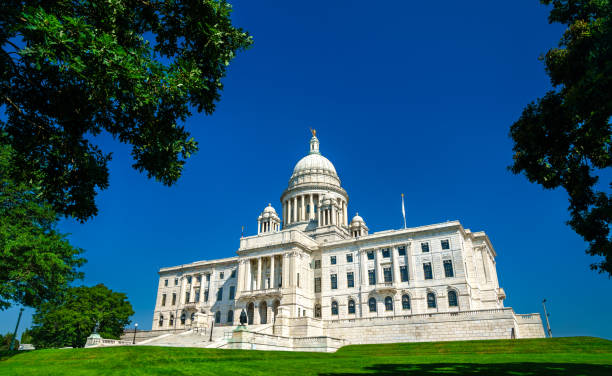 istock Rhode Island State House in Providence, United States 2067455110