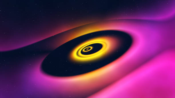 istock Birth of galaxy with extremely bright active galactic nucleus in deep space 2067473644