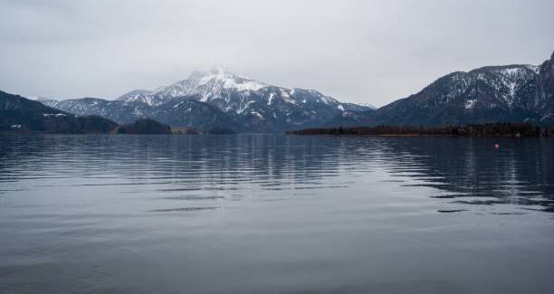 istock Lake Mondsee and surrounding mountains 2067600536
