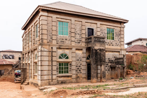 Aleshinloye Palae The Palace of the first Olubadan of Ibadan Land. Shot 3 March 2024. oyo state stock pictures, royalty-free photos & images