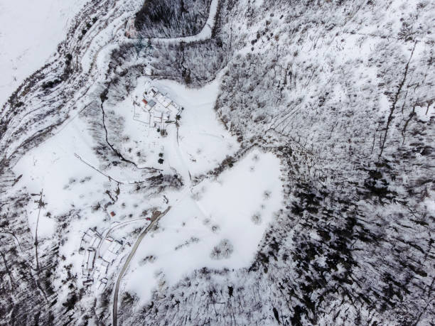 Alps filmed with the drone