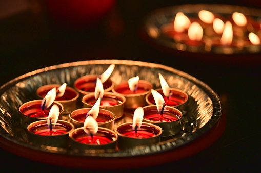 In Taiwan, lighting candles is both ritualistic and religious. It's done in temples and homes for major life events and special occasions, symbolizing blessings, enlightenment, and dispelling darkness.
