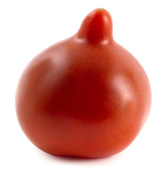 istock Tomato with an elongated tip isolated on a white background. 2067895420