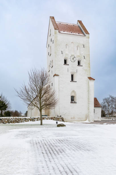 istock Church at Hals, Jutland, Denmark 2068017355
